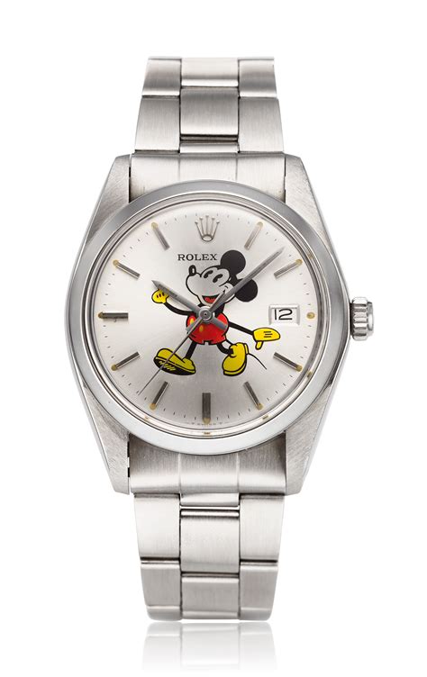 rolex mickey histoire|rolex oyster mickey mouse watch.